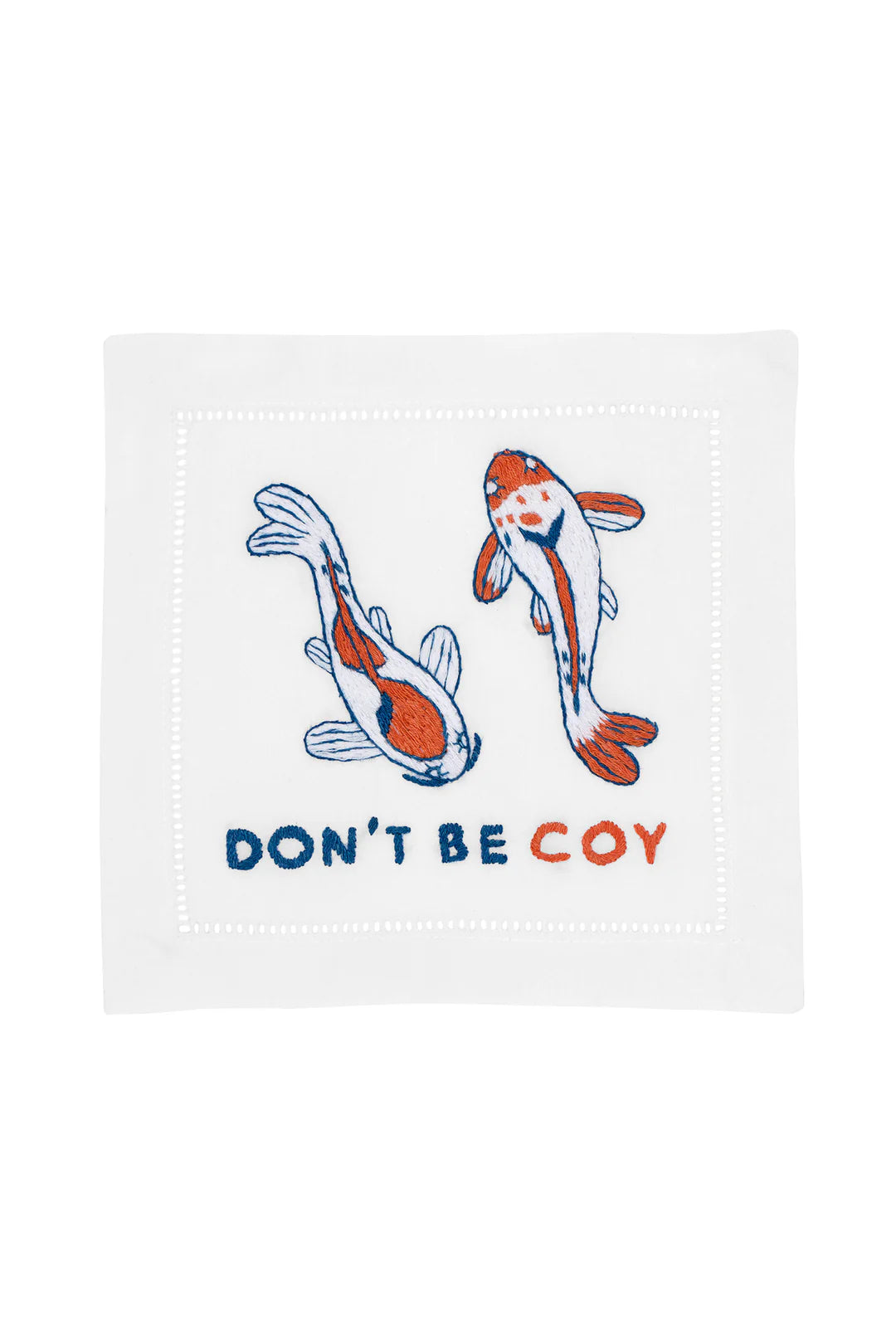 August Morgan Don't Be Coy Cocktail Napkin