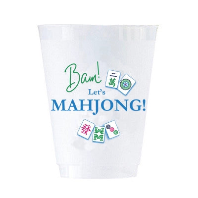 WH Hostess 16 oz. Shatterproof Cups - Let's Mahjong