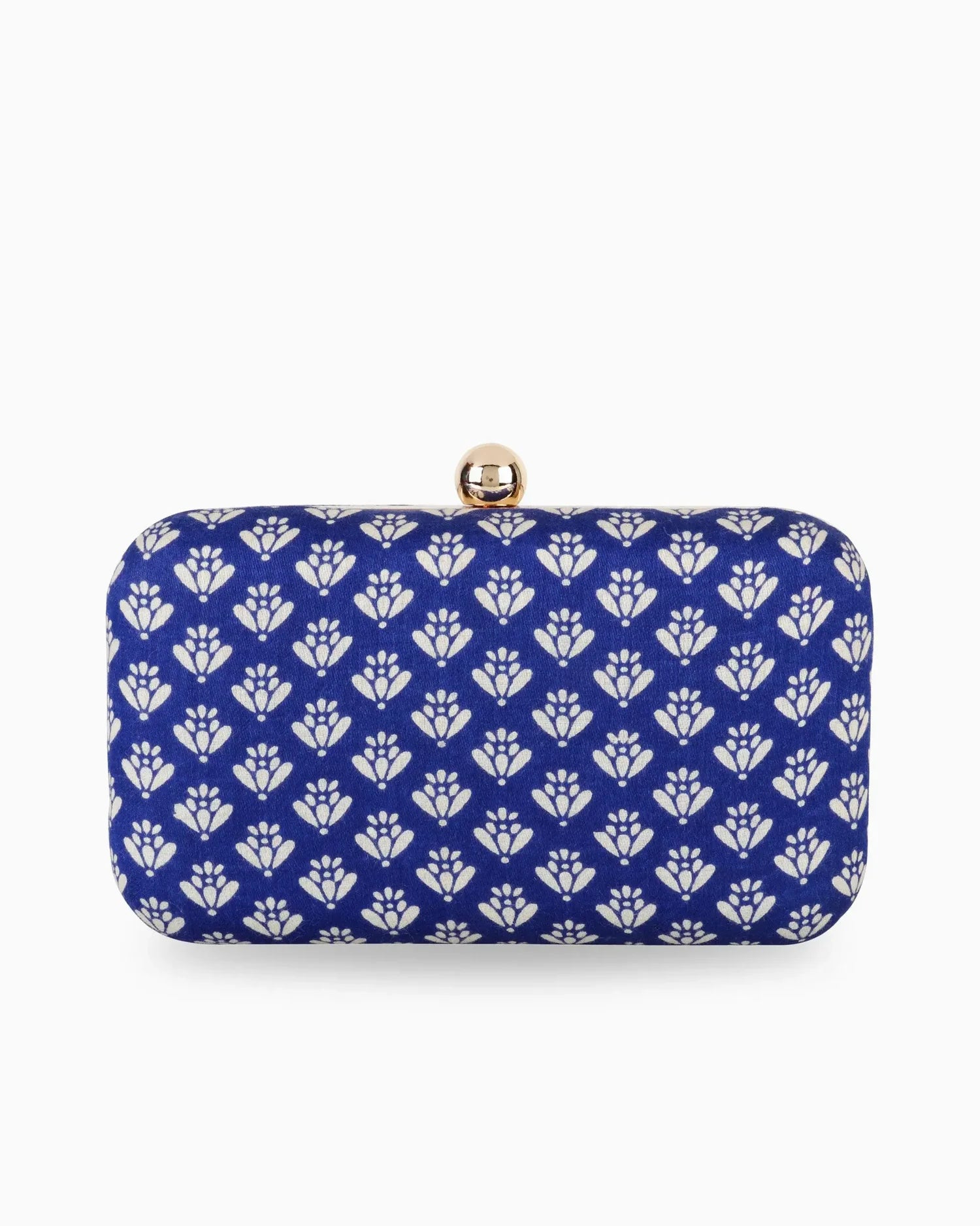 Singhvis Floret Clutch - Blue