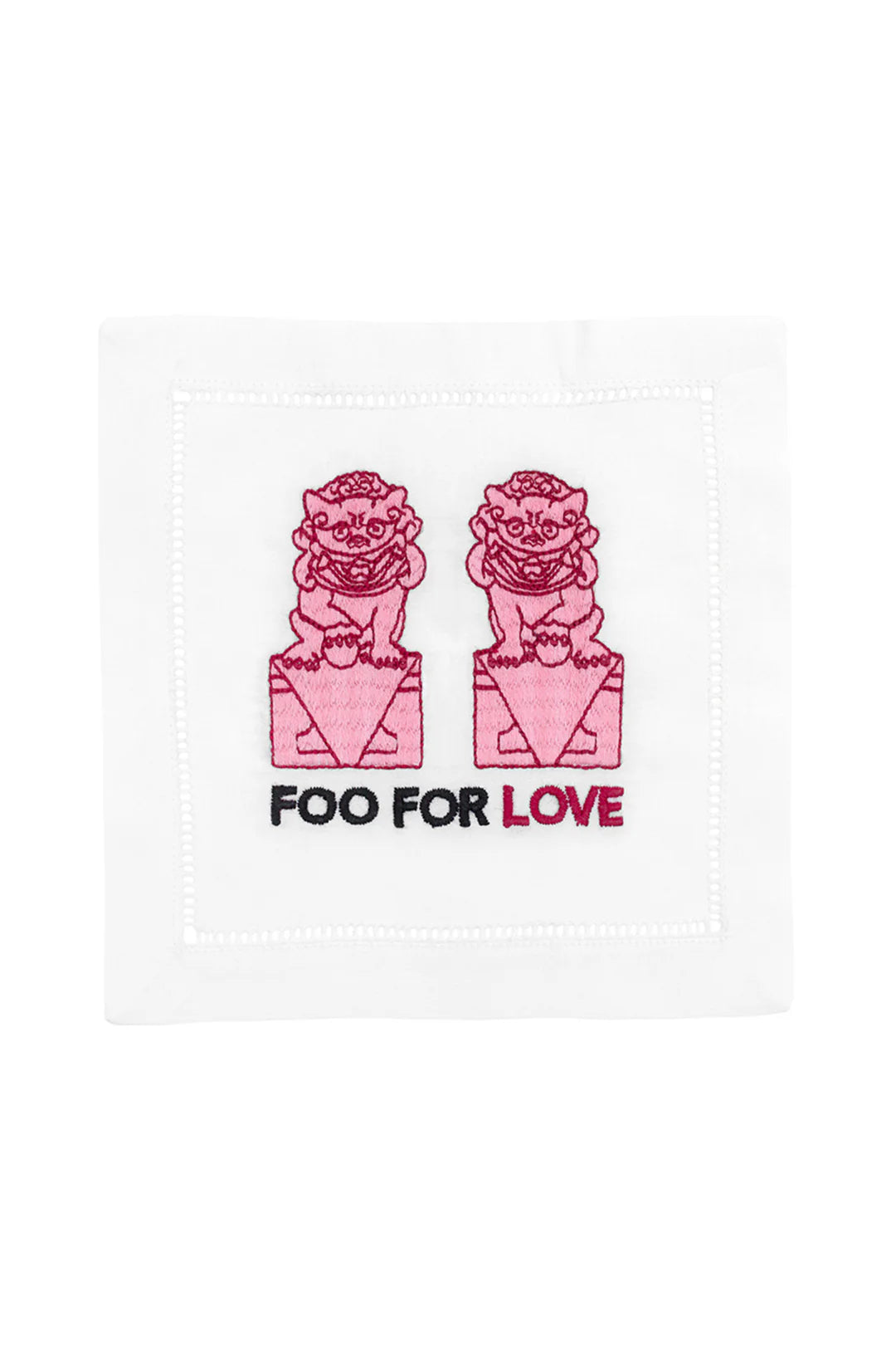 August Morgan Foo For Love Cocktail Napkin