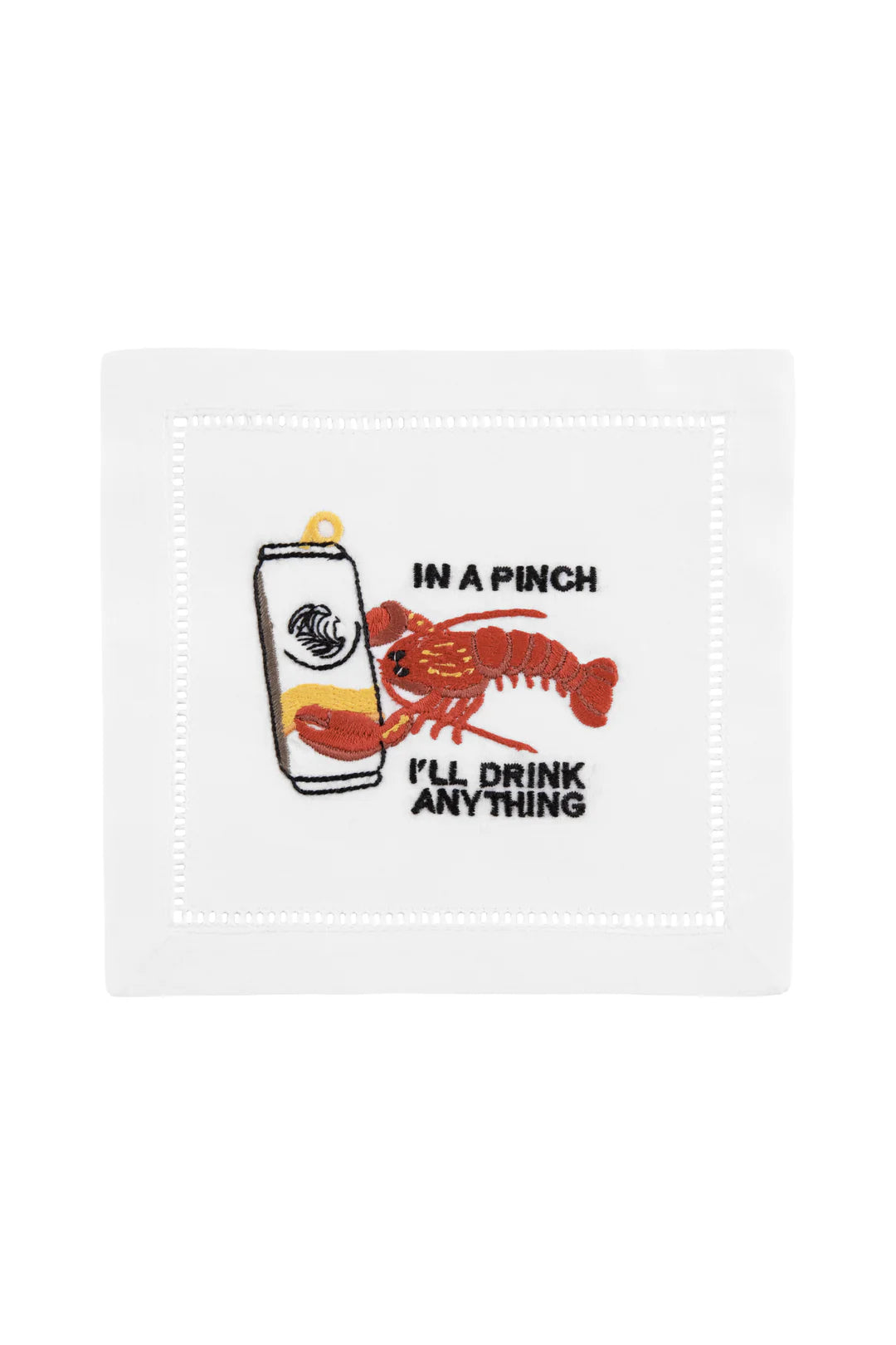 August Morgan Lobster Cocktail Napkin