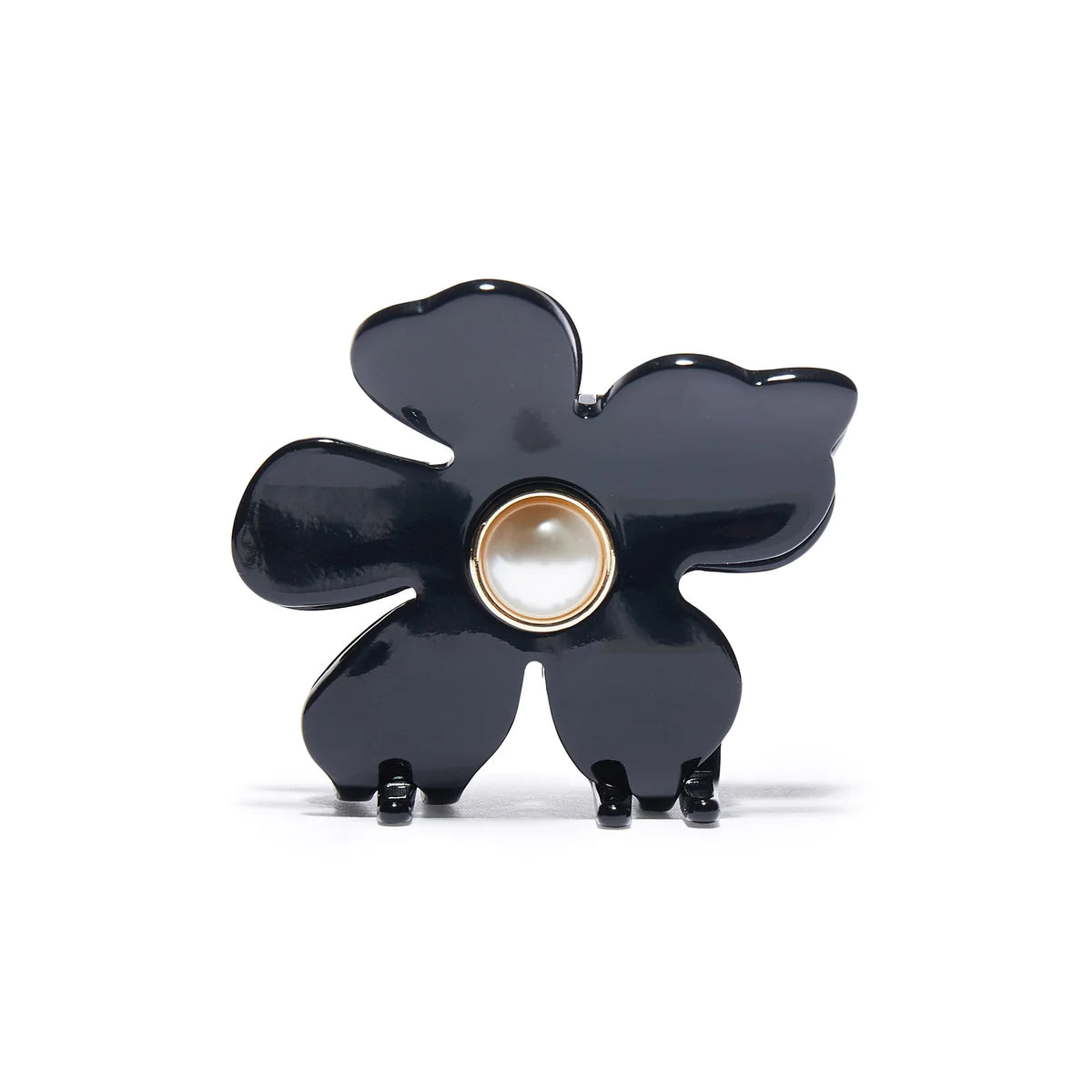 Lele Sadoughi Lily Claw Clip - Jet Black