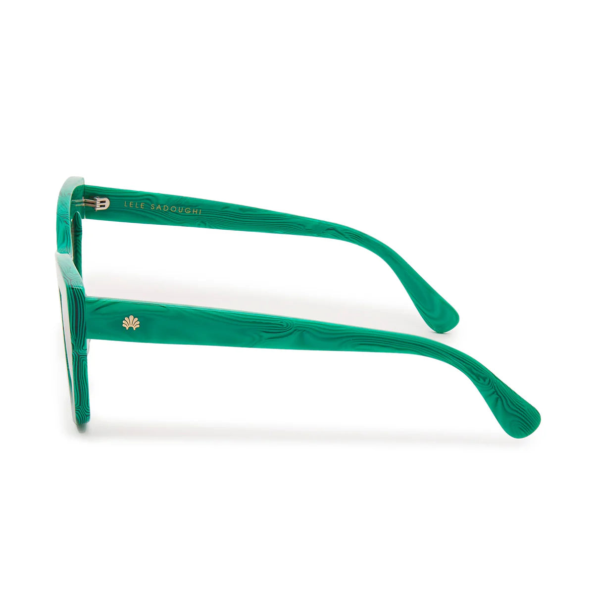 Lele Sadoughi Malachite Lido Sunglasses