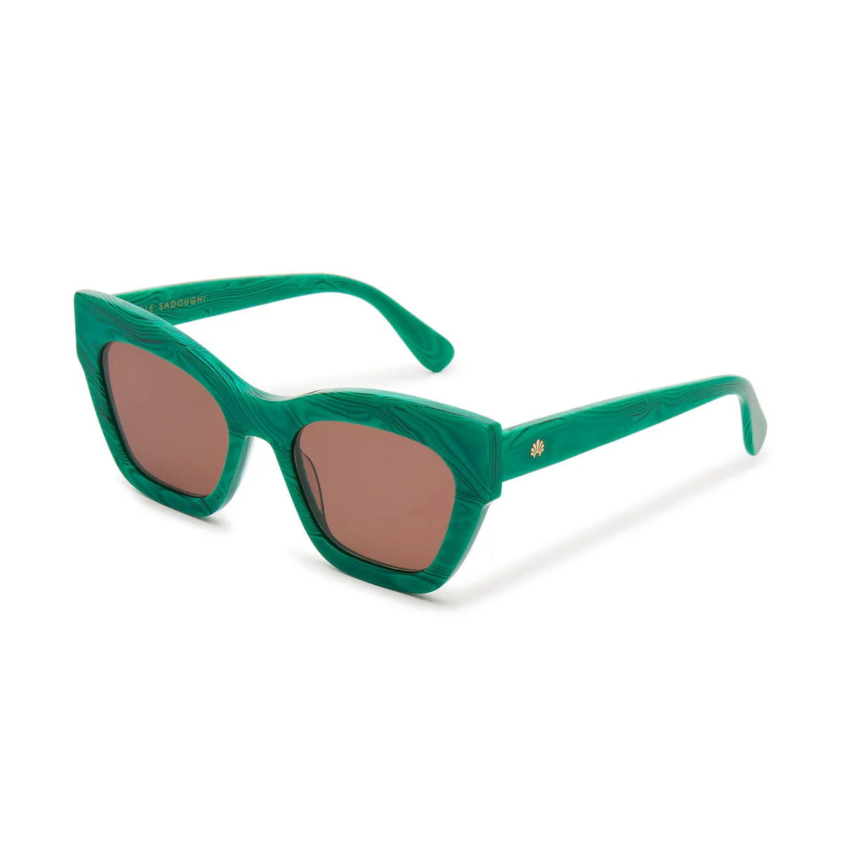 Lele Sadoughi Malachite Lido Sunglasses