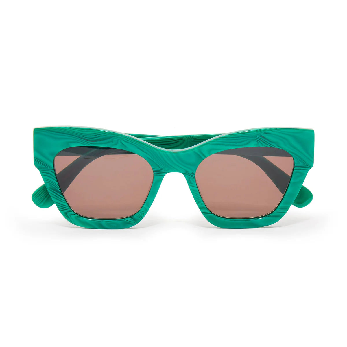 Lele Sadoughi Malachite Lido Sunglasses