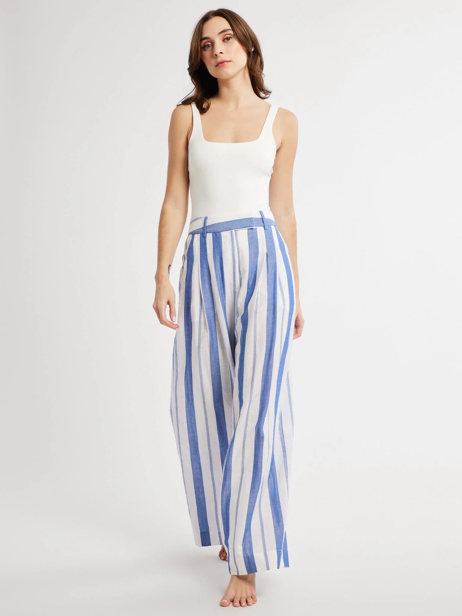 Mille Cara Pant - Nantucket Stripe