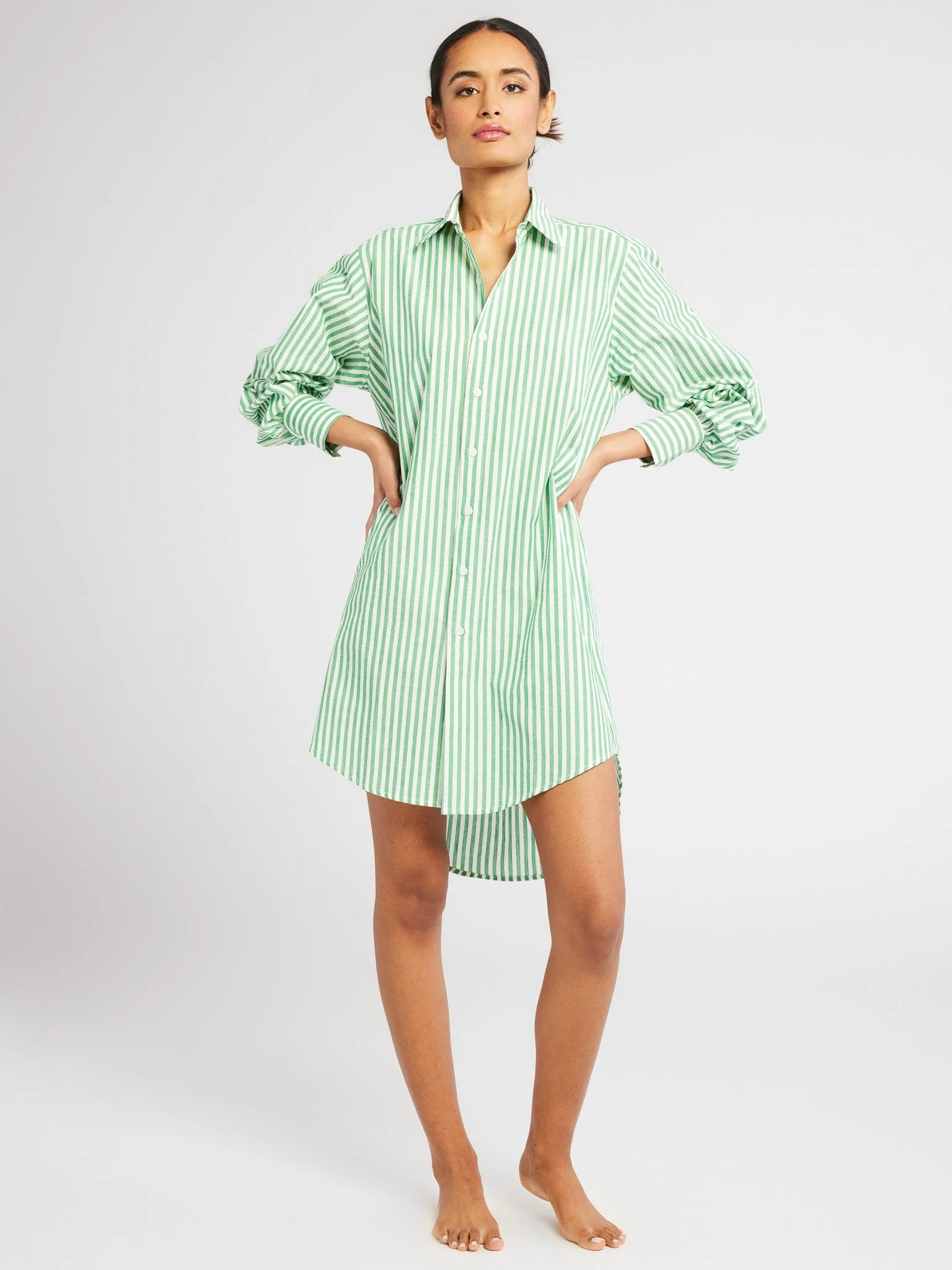 Mille Holly Mini Dress - Kelly Stripe