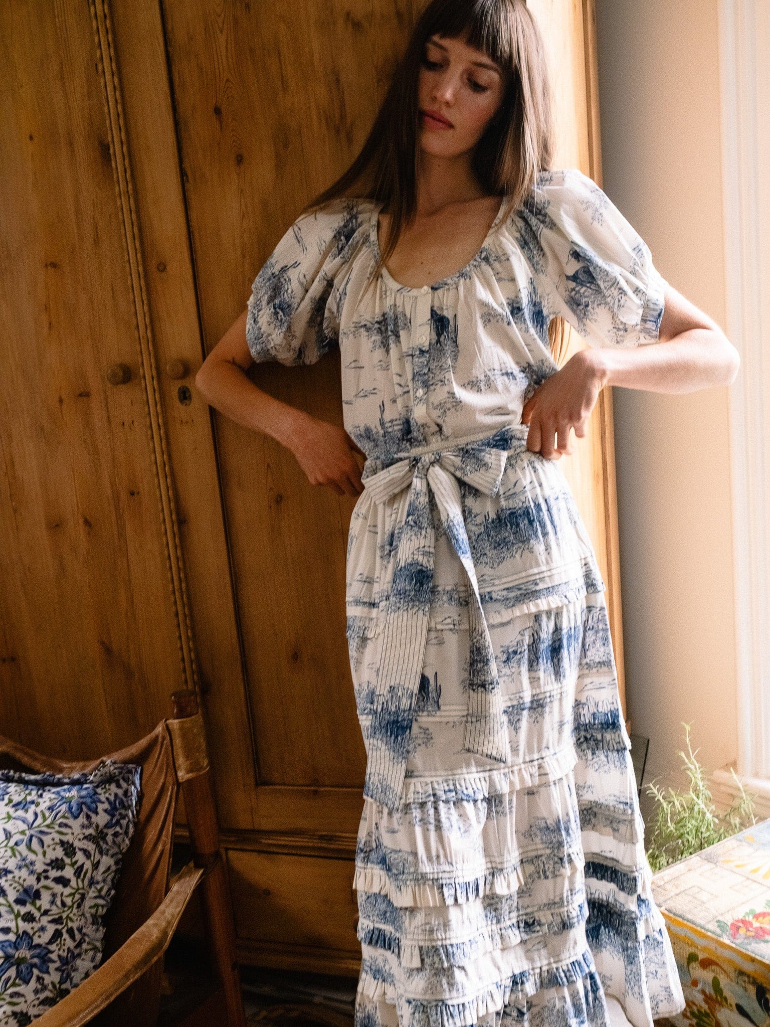 Mille Kasia Skirt - Western Toile