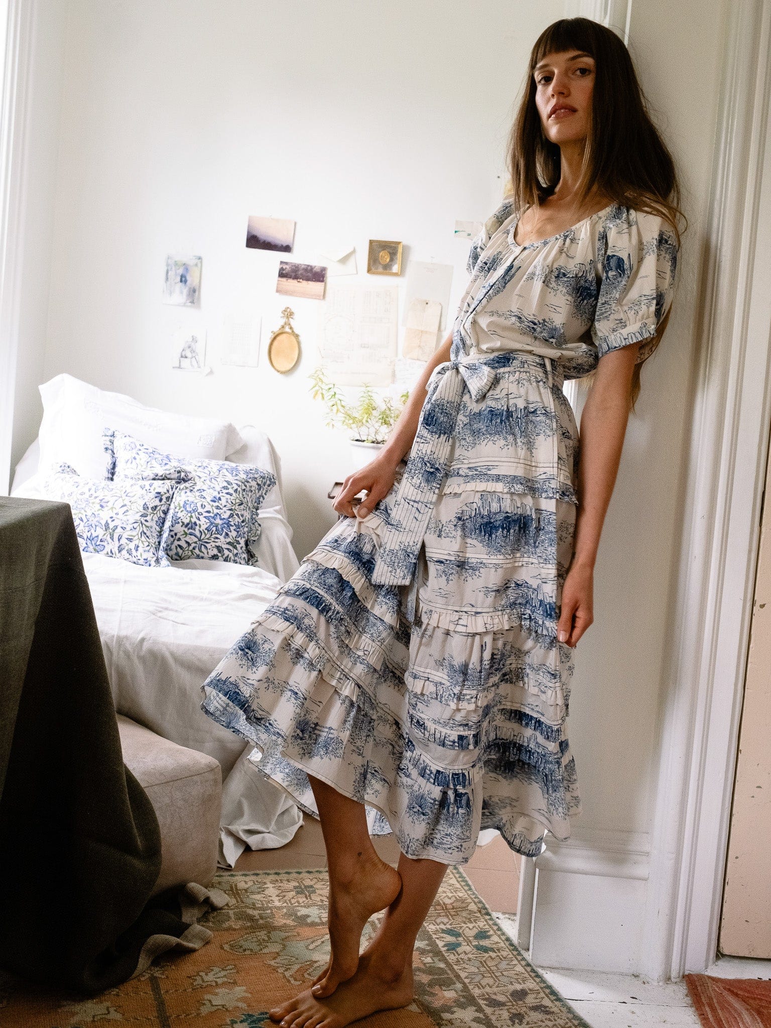 Mille Kasia Skirt - Western Toile
