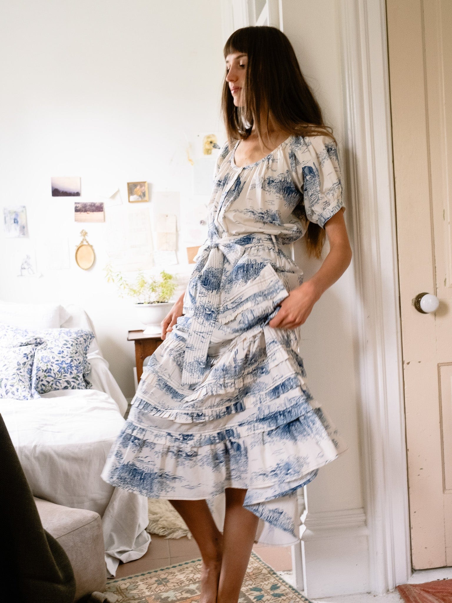 Mille Kasia Skirt - Western Toile