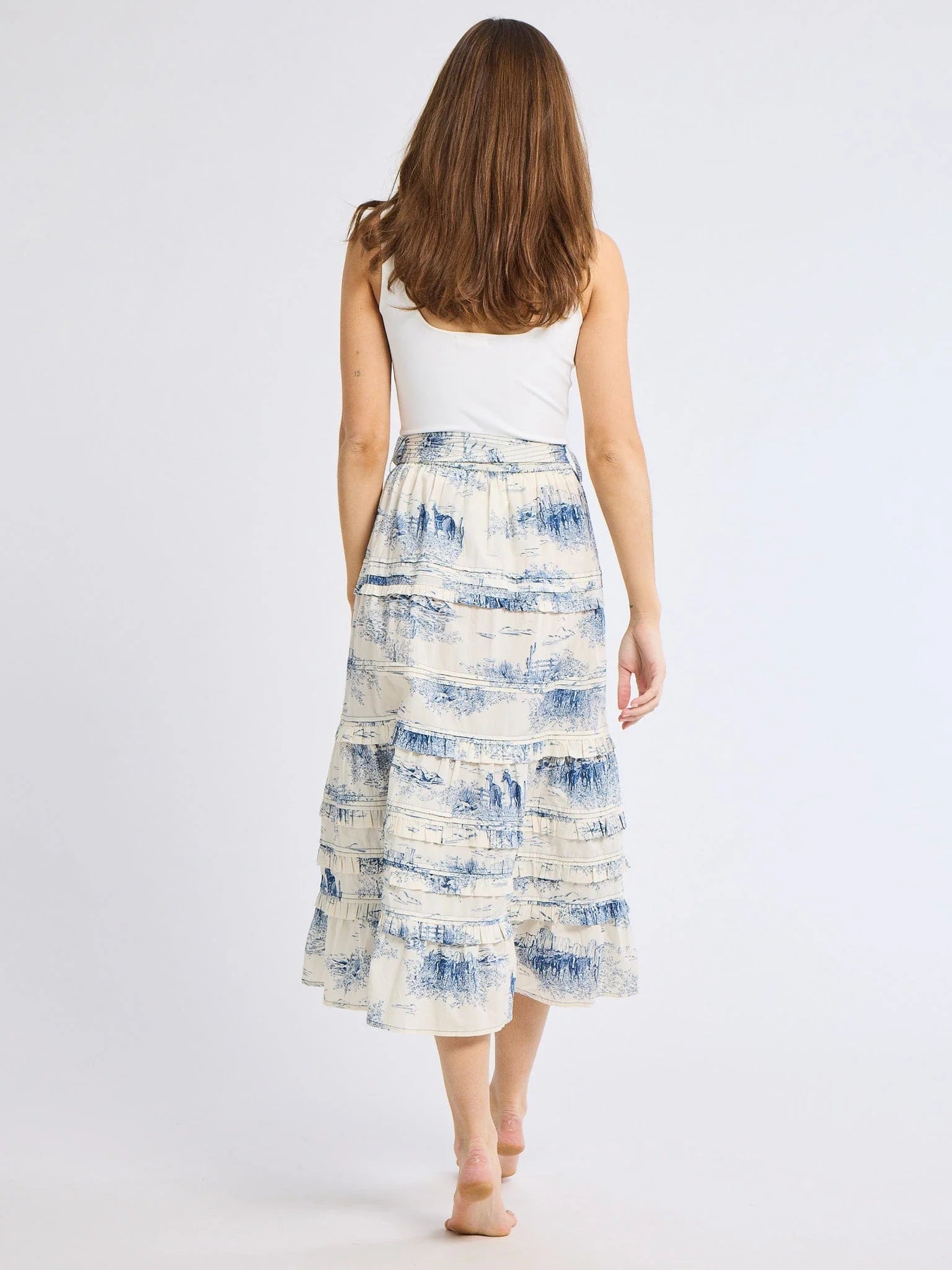 Mille Kasia Skirt - Western Toile