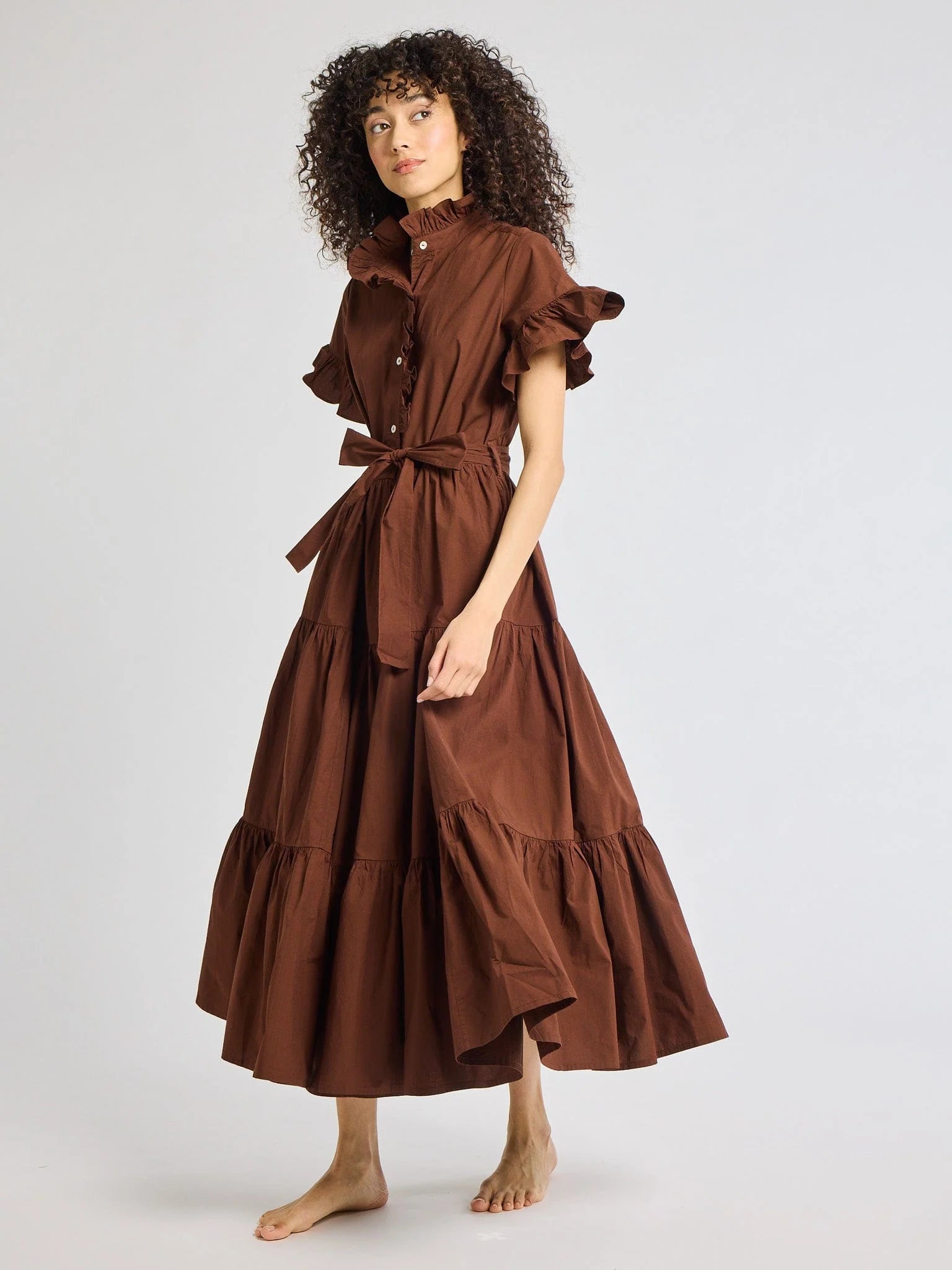 Mille Victoria Dress - Chocolate