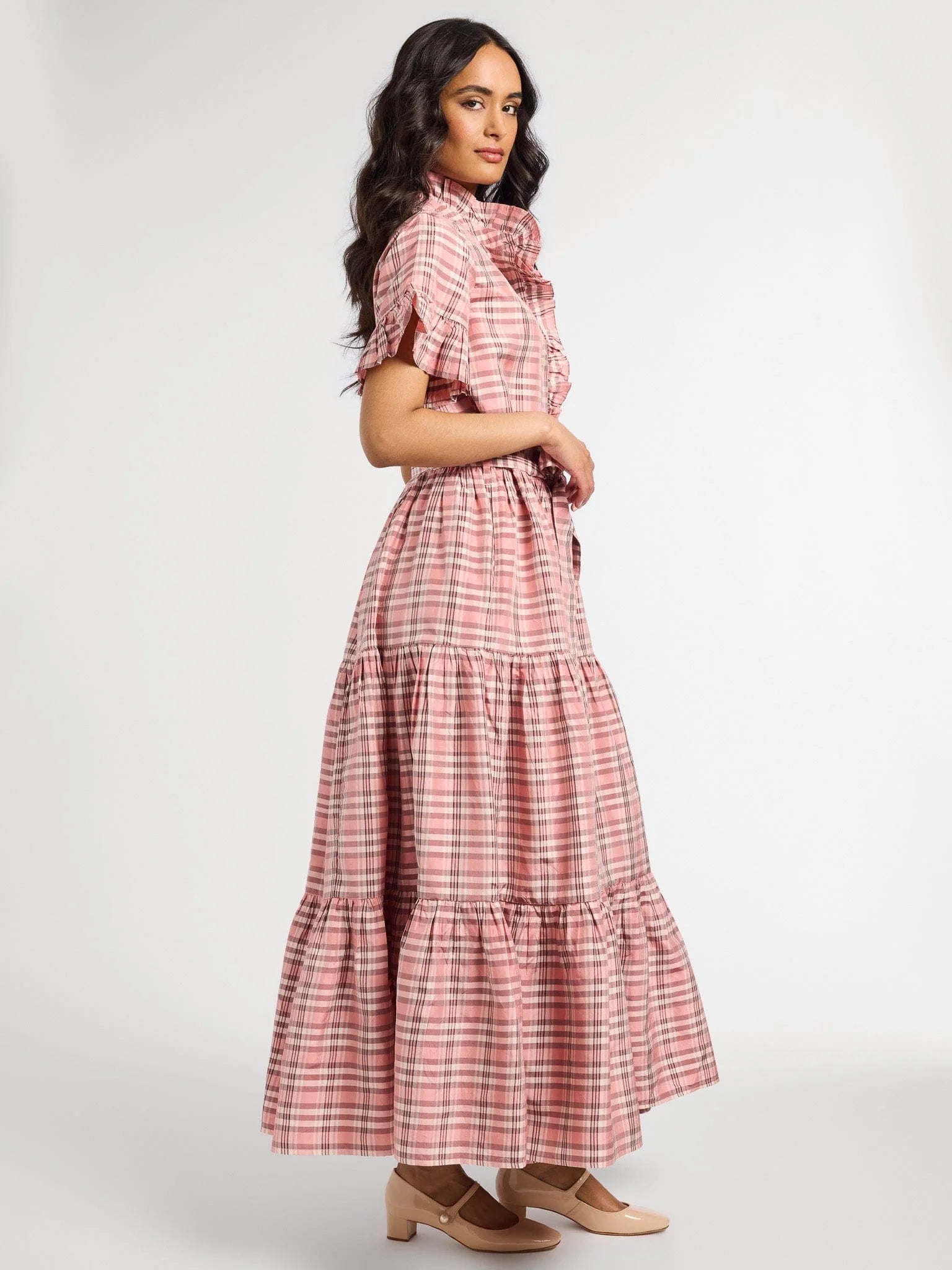 Mille Victoria Dress - Sugarplum Plaid