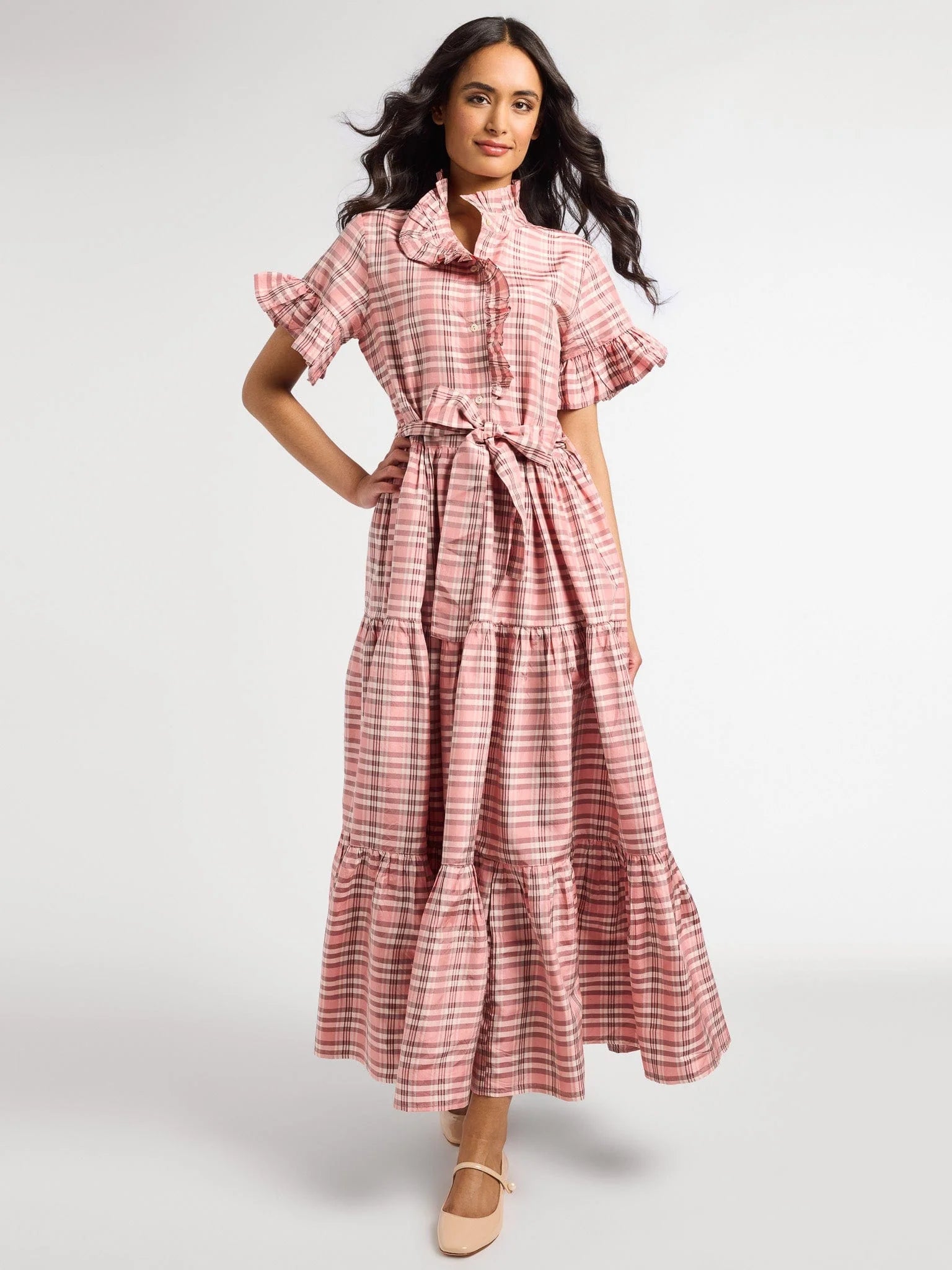 Mille Victoria Dress - Sugarplum Plaid