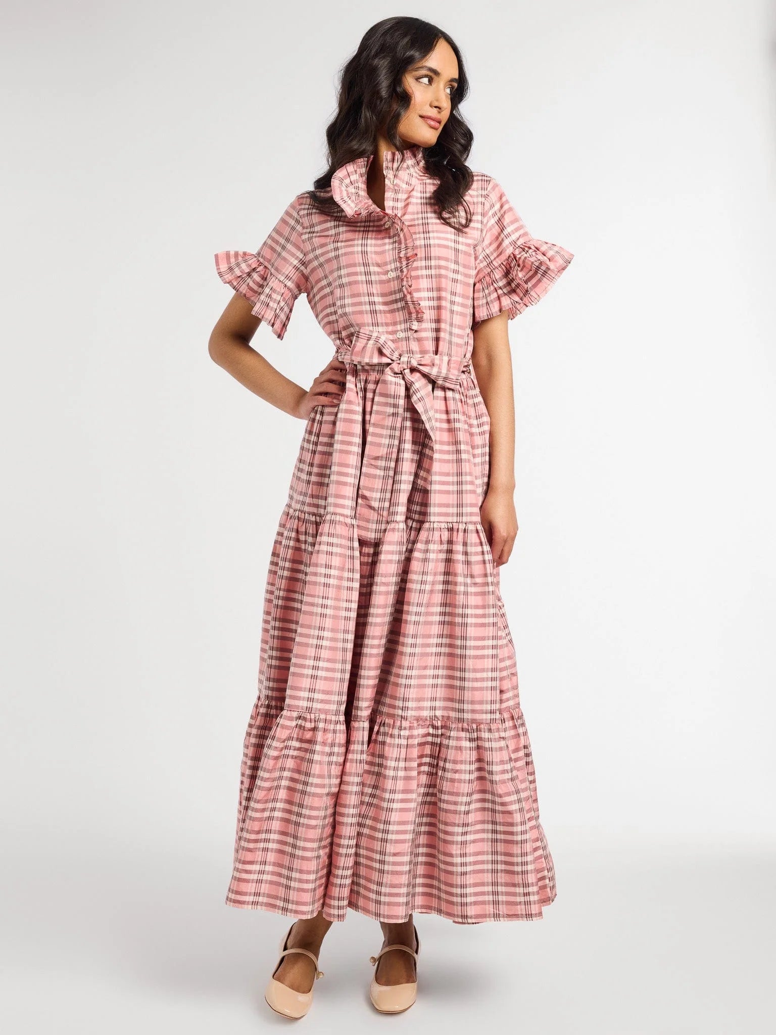 Mille Victoria Dress - Sugarplum Plaid