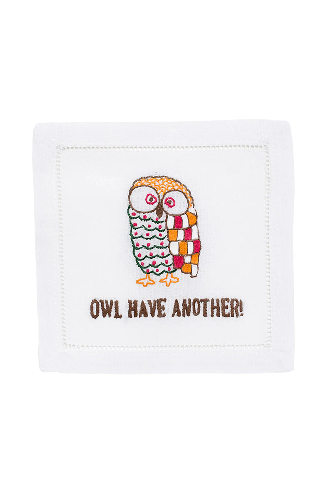 August Morgan Owl Have Another Cocktail Napkin