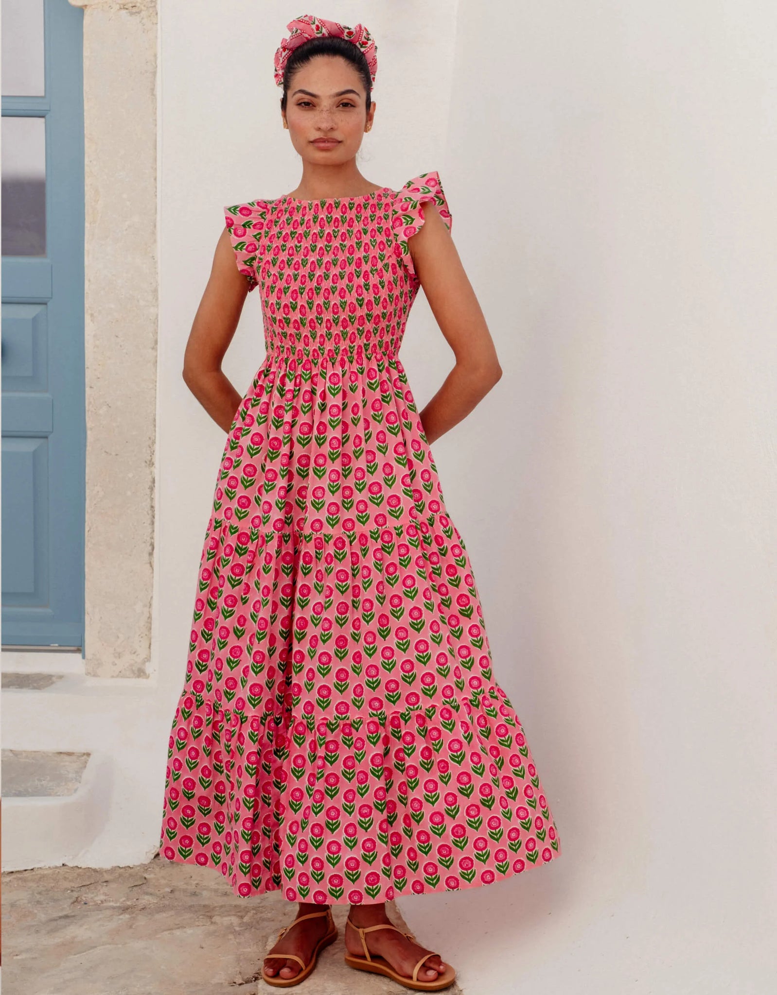 bowie maxi dress Pink City Prints David Bowie Dress