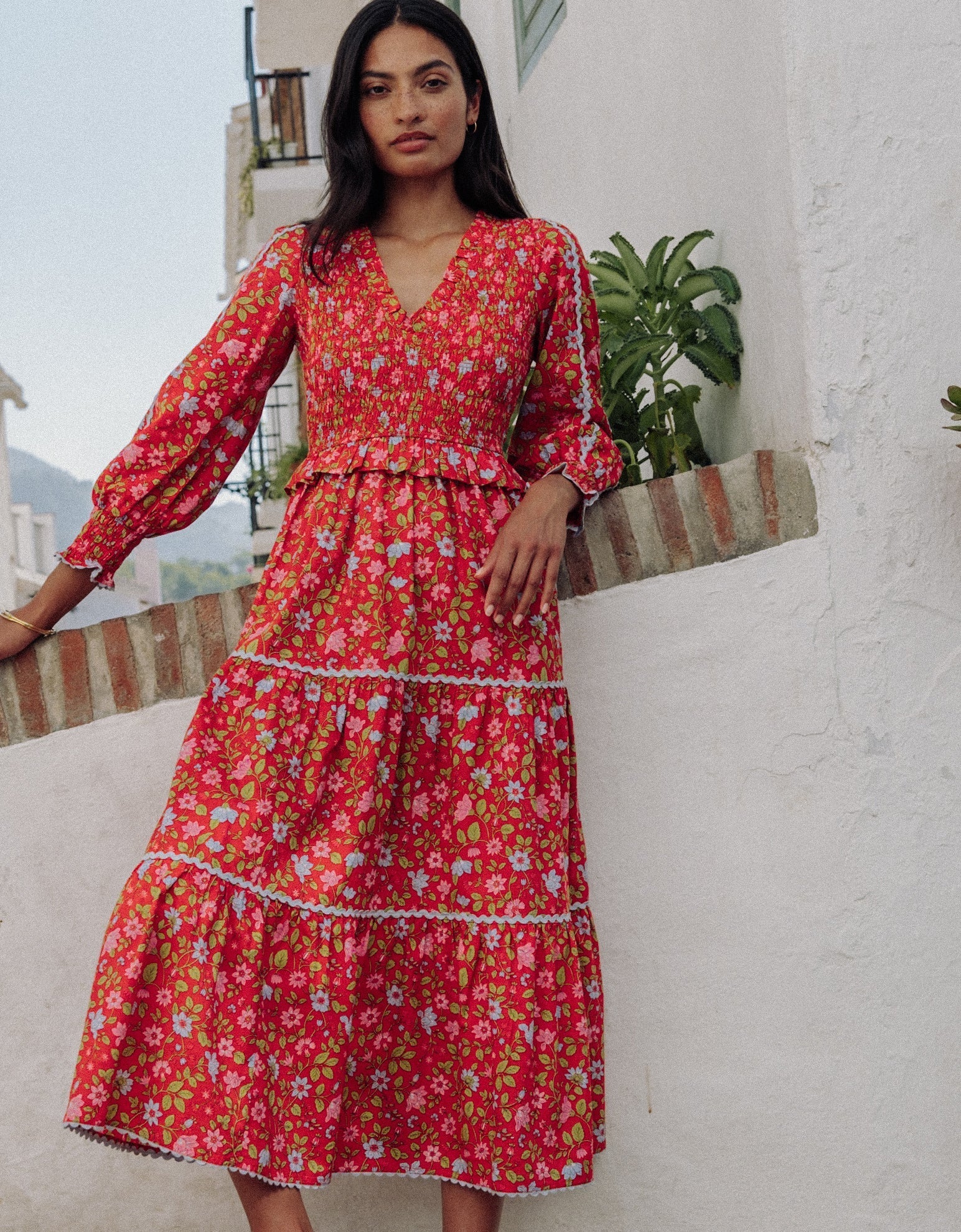 Pink City Prints Mia Dress