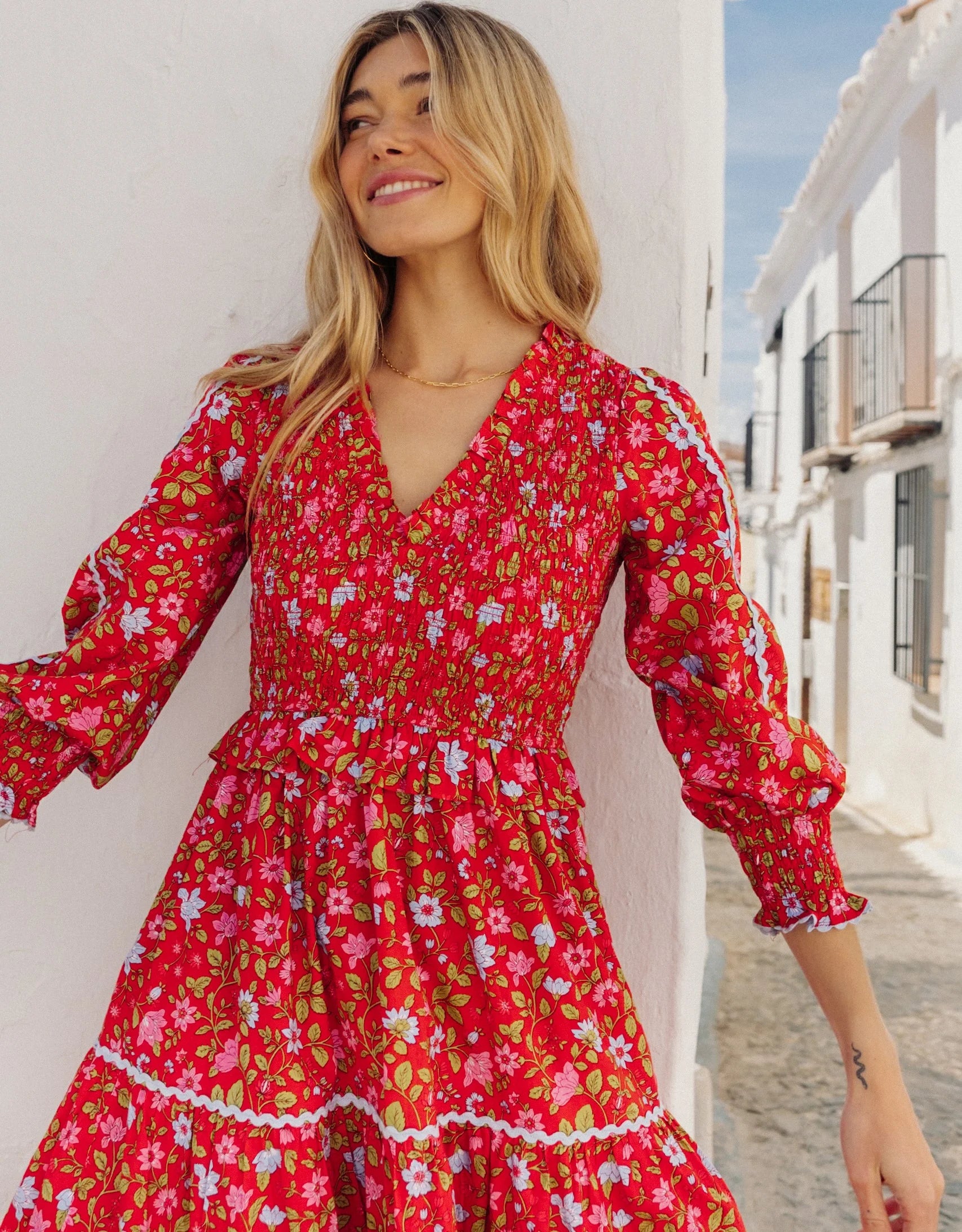Pink City Prints Mia Dress