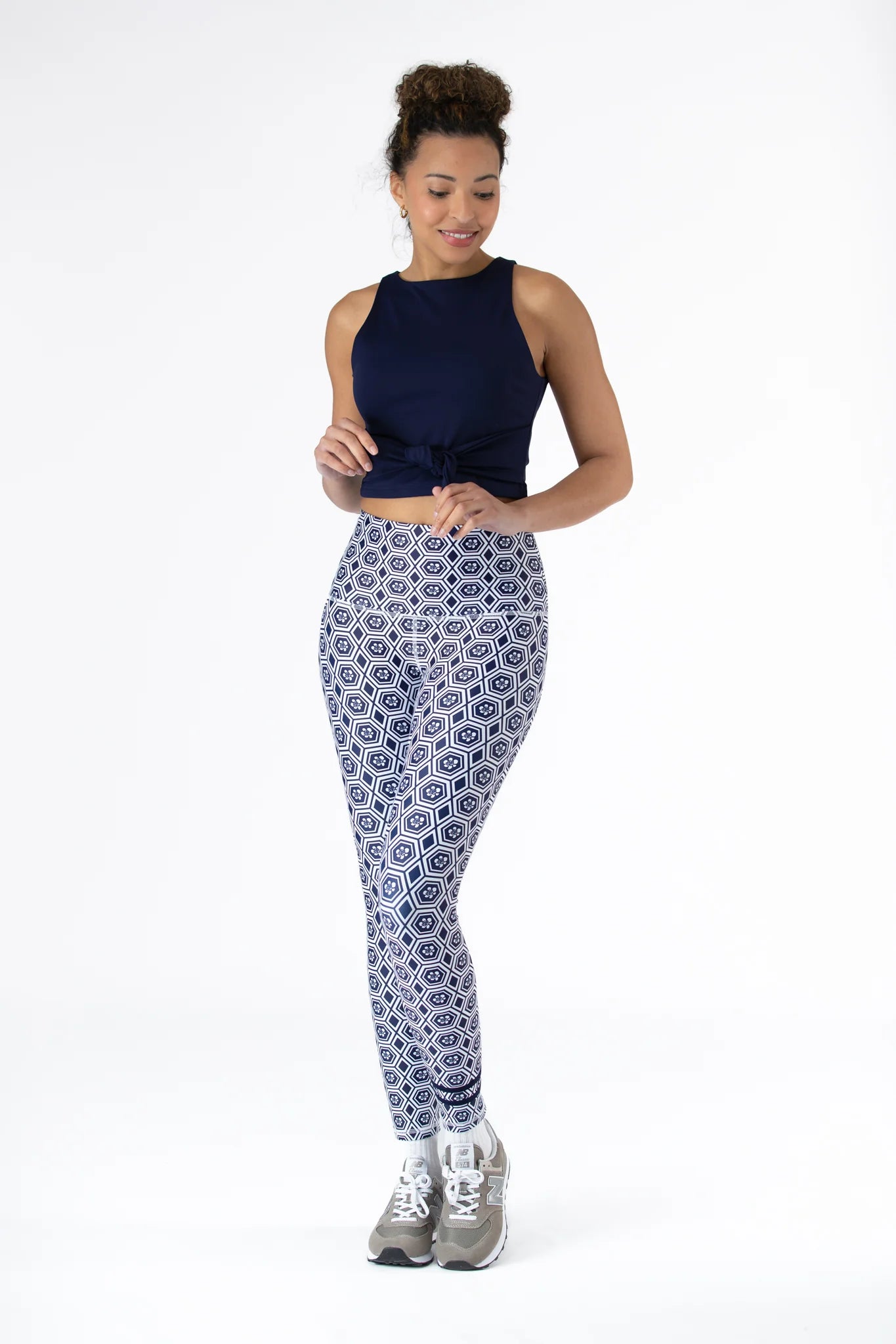 Smith & Quinn Mimi Crop Top - Navy