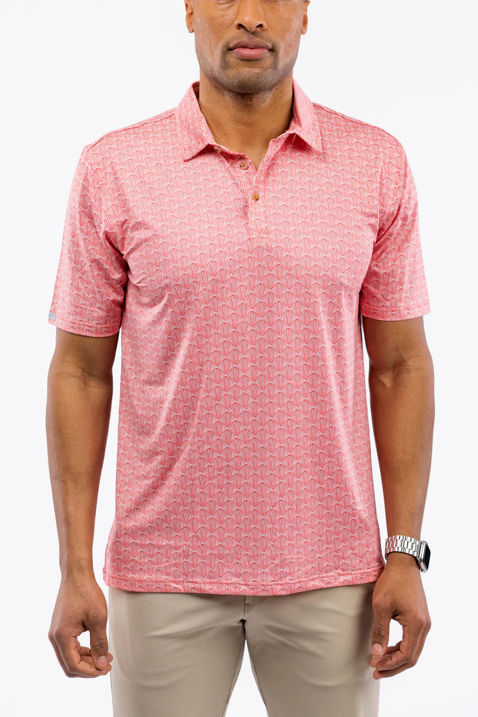 Smith & Quinn Mens Smitty Light Polo - Nantucket Shell