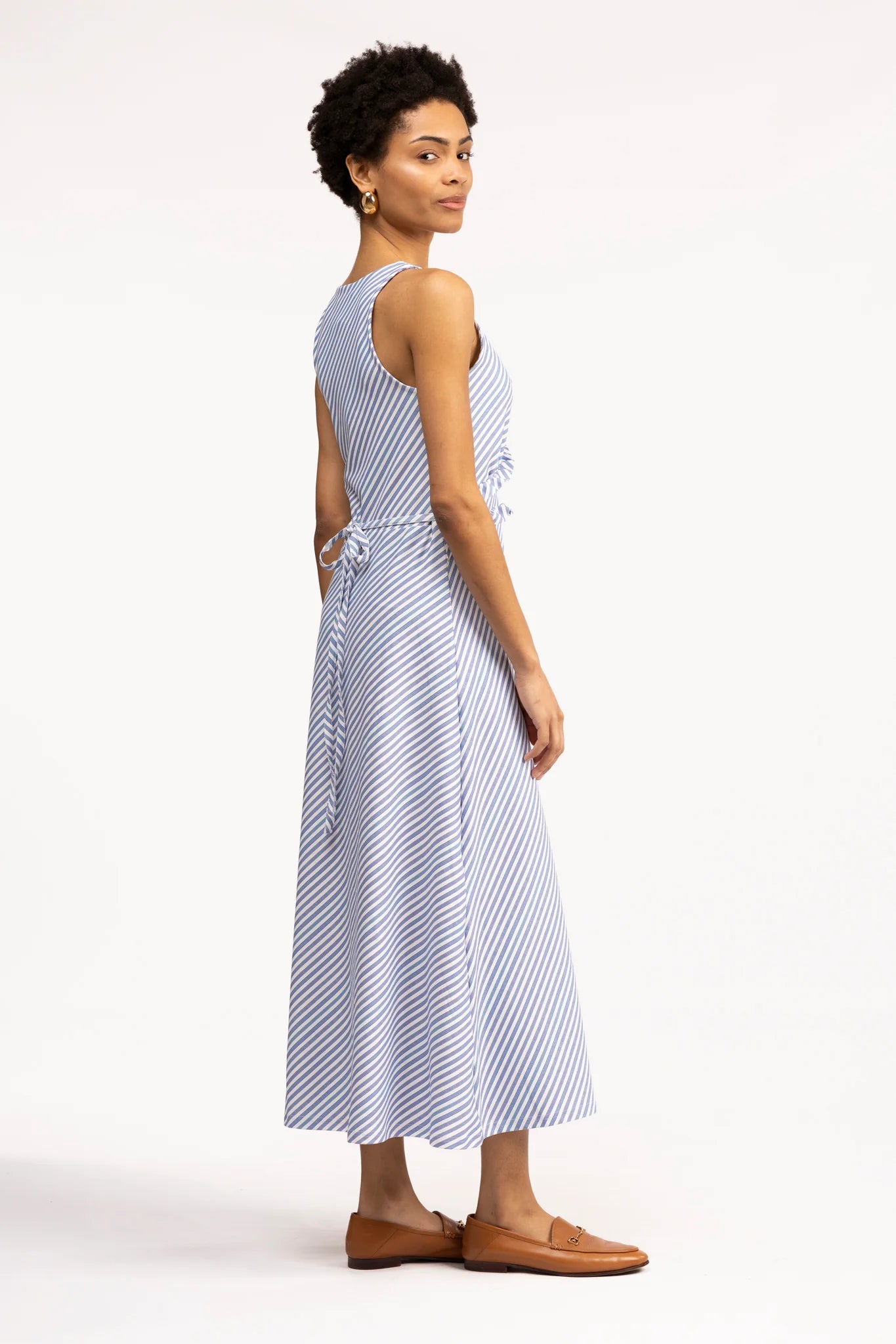 Smith & Quinn Beryl Dress - Chambray Stripe