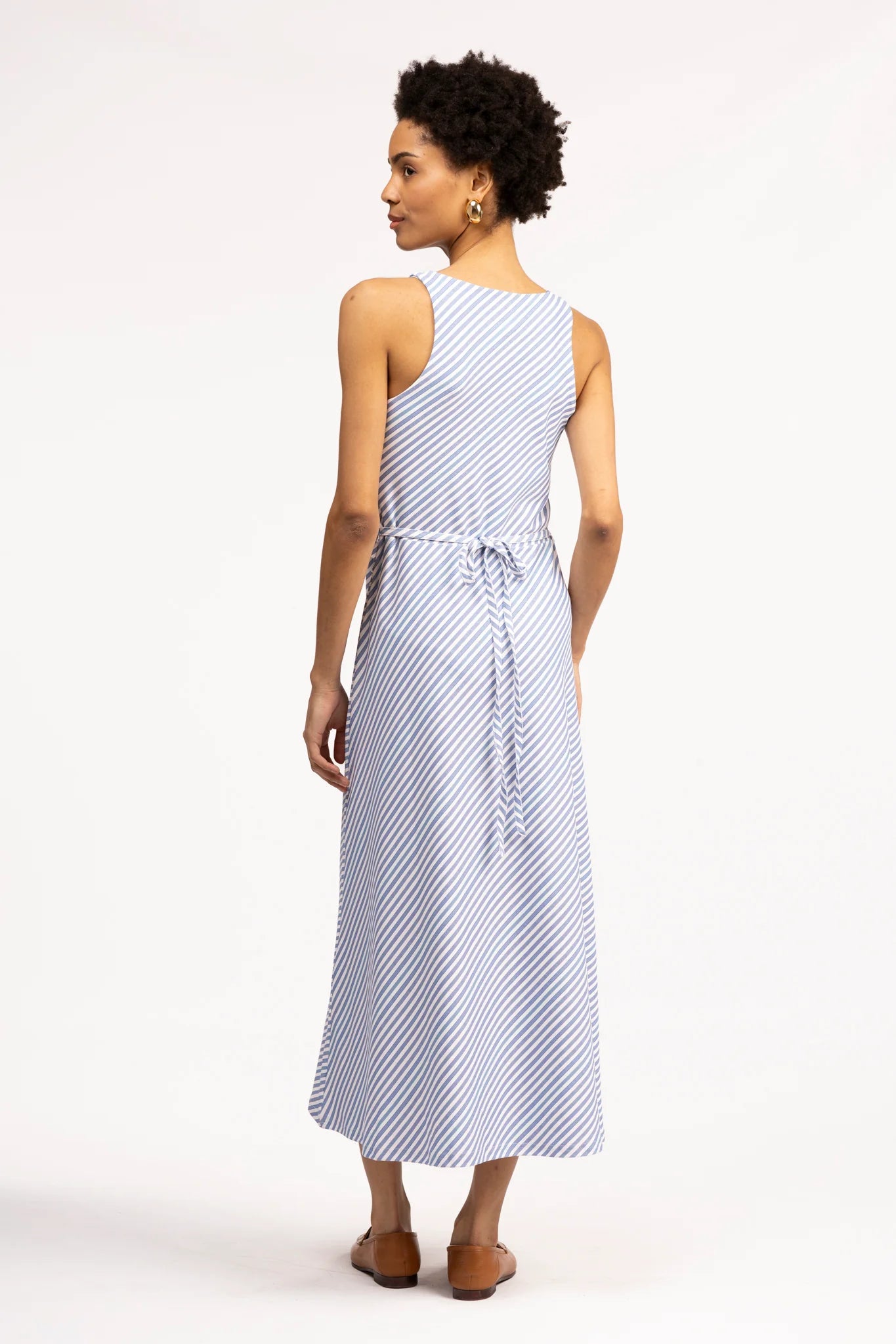 Smith & Quinn Beryl Dress - Chambray Stripe