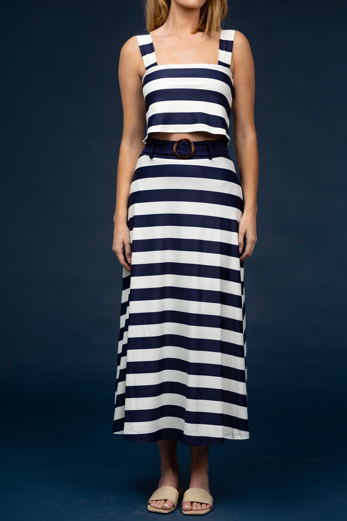 Smith & Quinn Bennett Skirt - Yachtmen Stripe