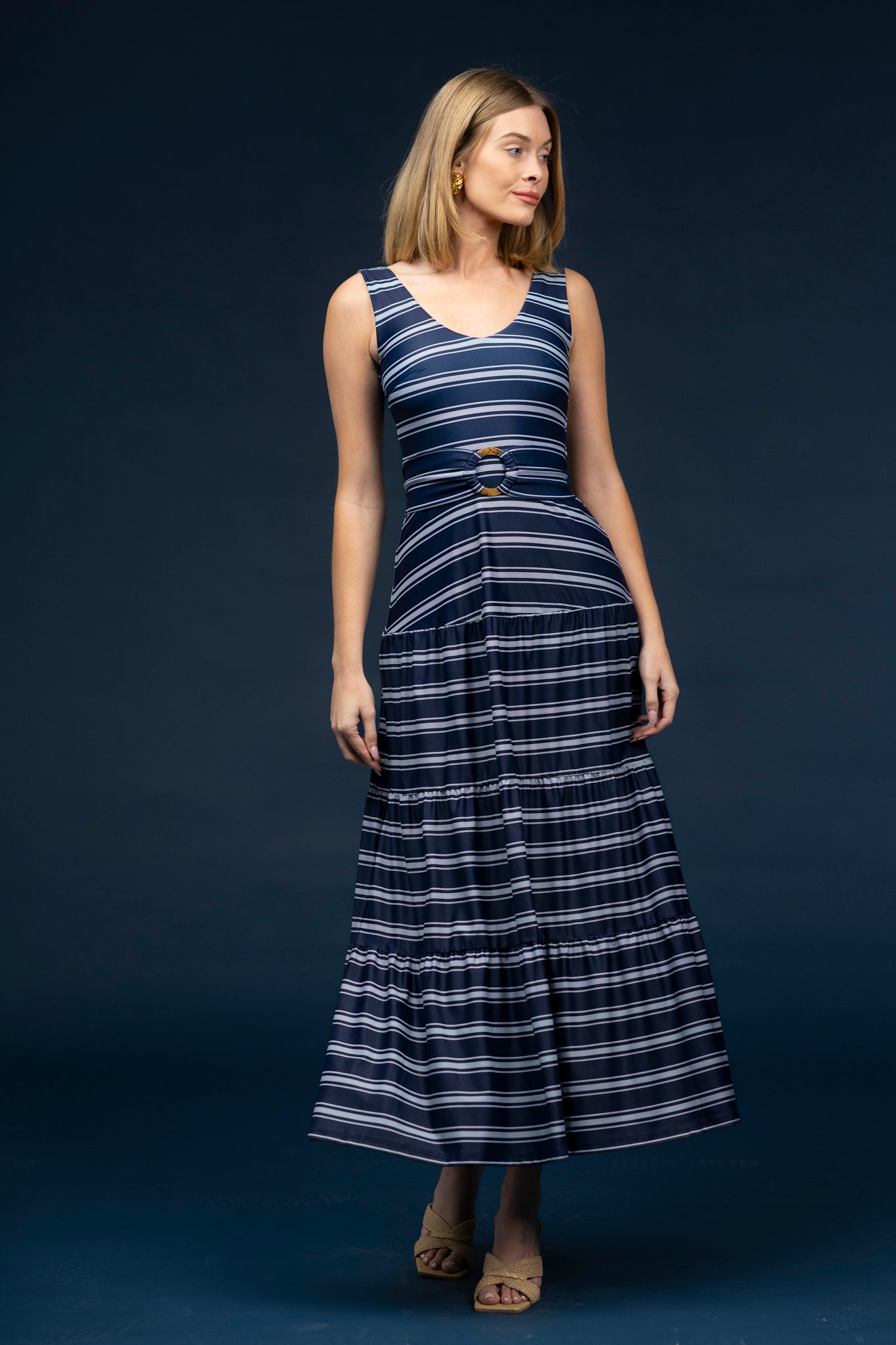 Smith & Quinn Ginger Dress - Harbor Stripe