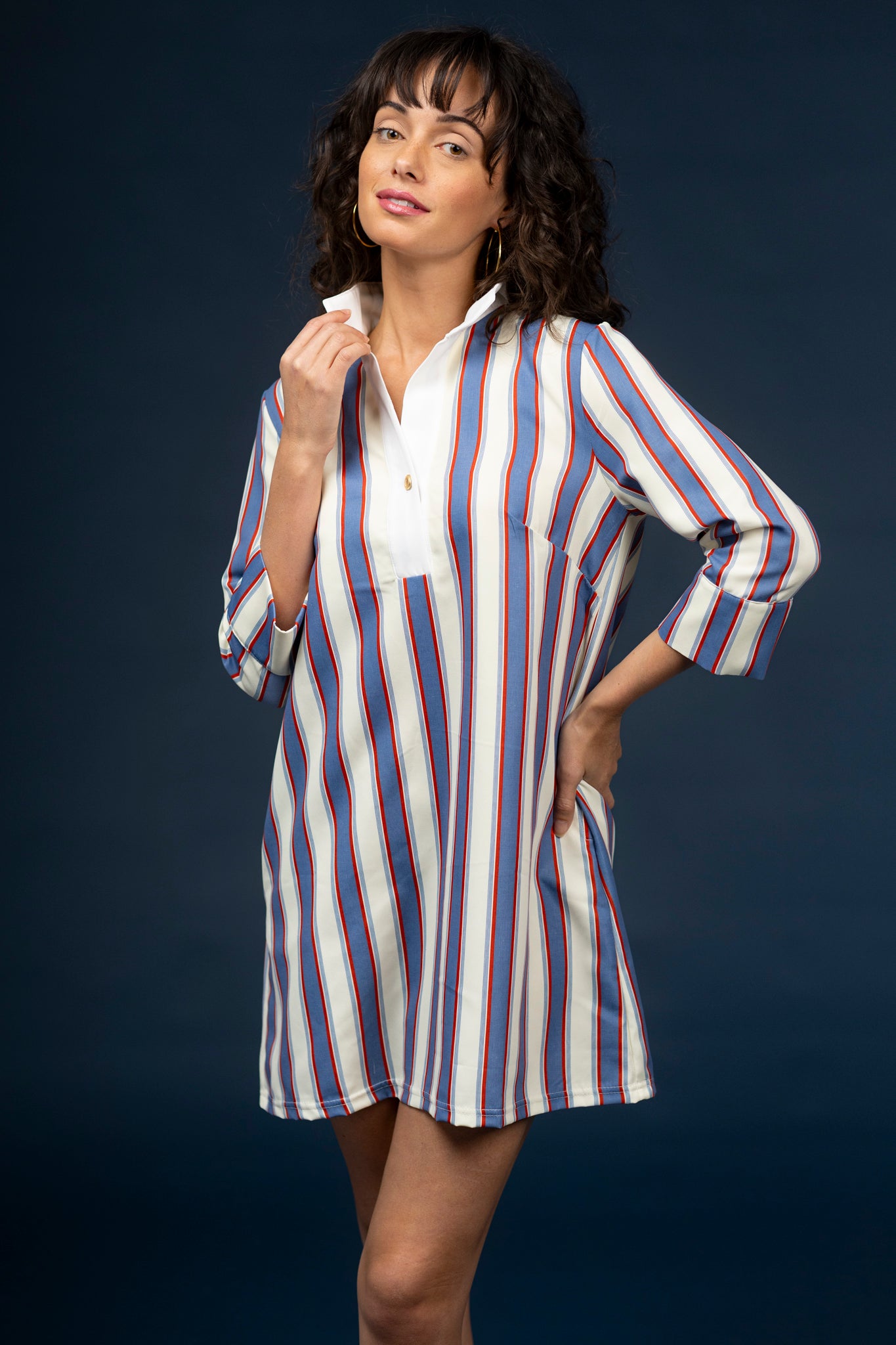 Smith & Quinn Martha Dress - Cottage Stripe