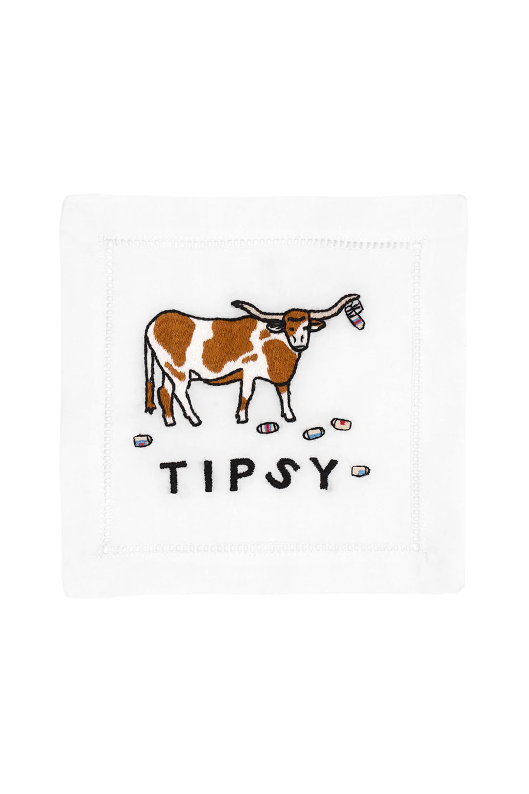 August Morgan Tipsy Cow Cocktail Napkin