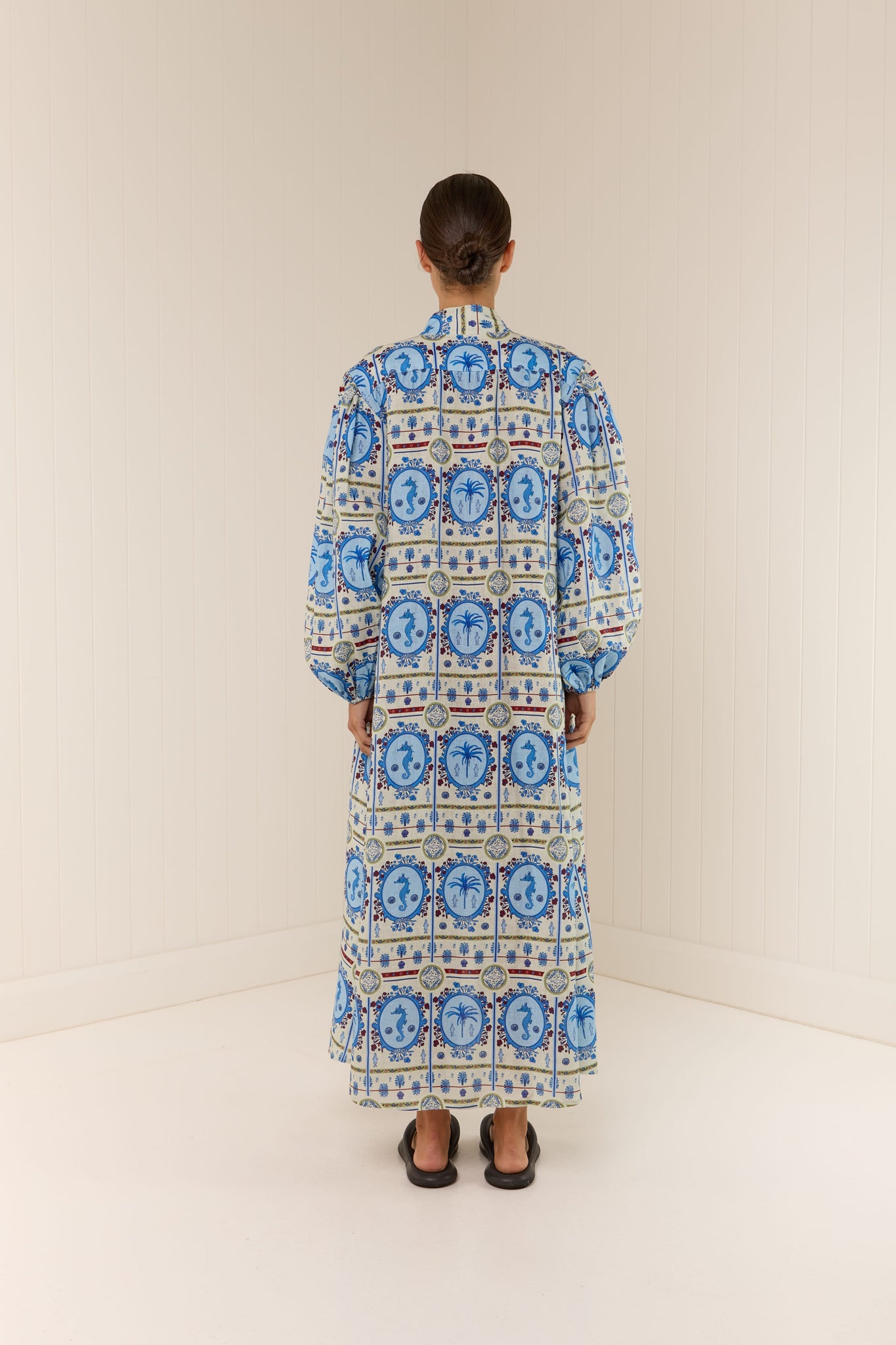 Palm Noosa Noddy Dress - Lagoona Tile