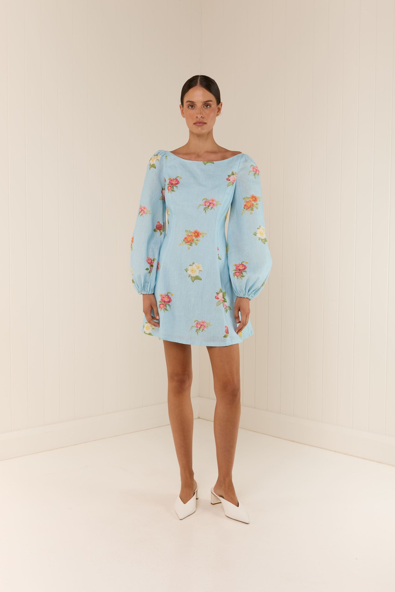 Palm Noosa Kendall Dress - Sky Garden