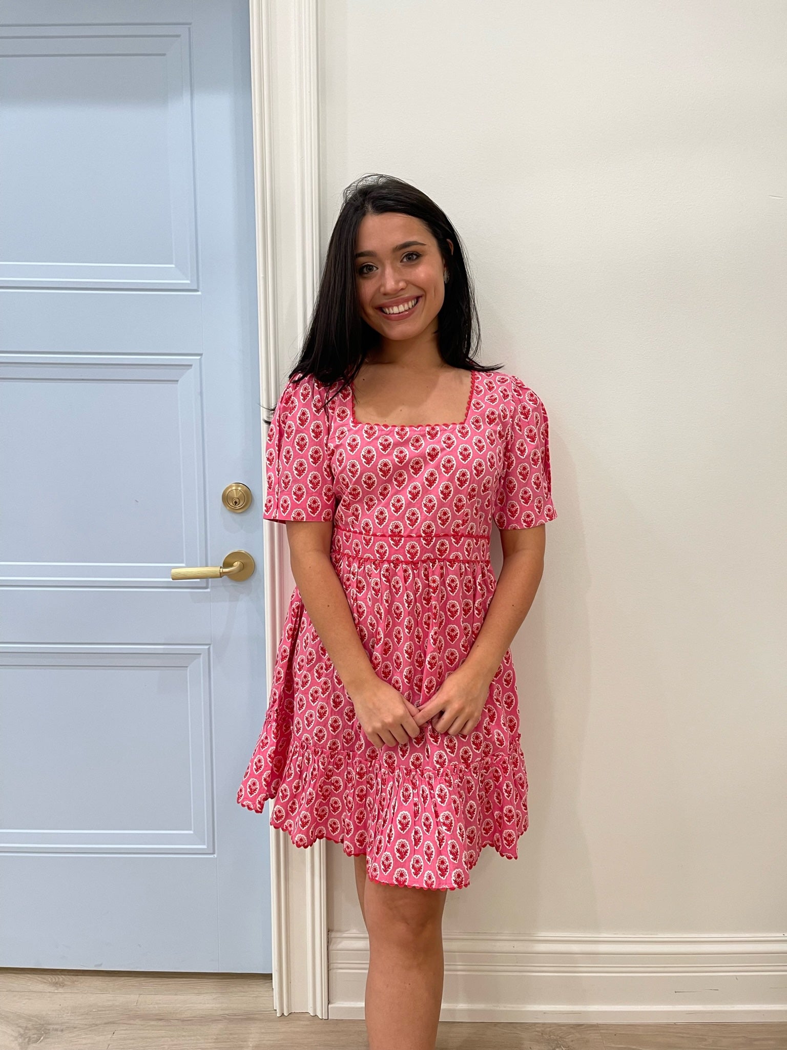 pink city prints athens dress Pink City Prints | Dresses | Pink City Printsbuttercup Stripe Athens Dress