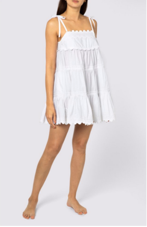 Juliet Dunn Poplin Trapeze Mini Dress Batik Chicago Juliet Dunn Poplin Trapeze Mini Dress Batik Chicago